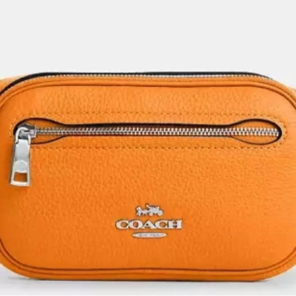 COACH Orange Crossbody Bag